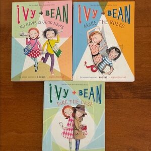 New York Times bestselling Series: Ivy + Bean books 8-10.